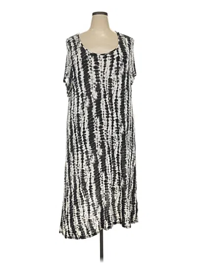 Pre-owned Avenue Casual Dress In Gray