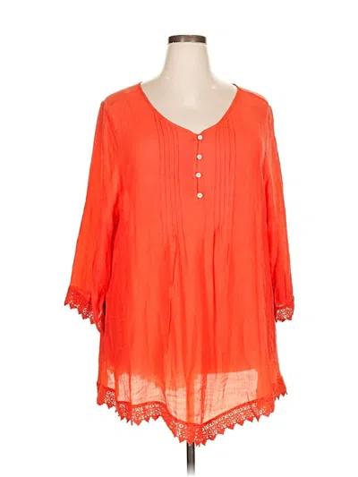 Pre-owned Avenue Casual Dress In Orange