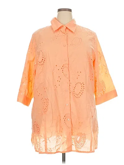 Pre-owned Avenue Casual Dress In Orange