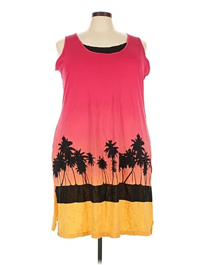 Pre-owned Avenue Casual Dress In Orange