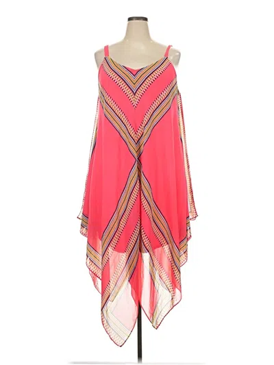 Pre-owned Avenue Casual Dress In Pink