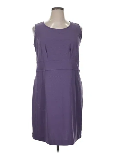 Pre-owned Avenue Casual Dress In Purple