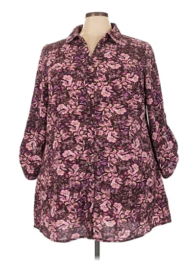 Pre-owned Avenue Casual Dress In Purple