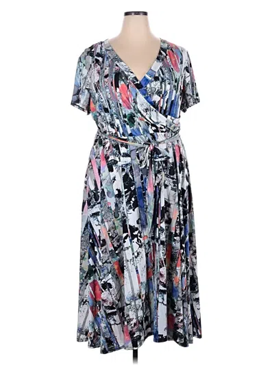 Pre-owned Avenue Casual Dress In Silver