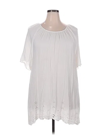 Pre-owned Avenue Casual Dress In White