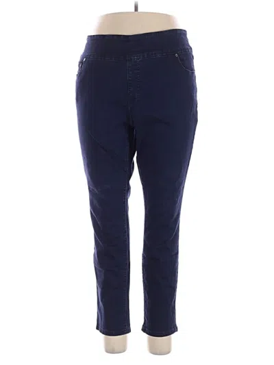 Pre-owned Avenue Casual Pants In Blue