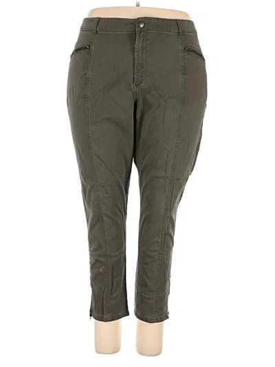 Pre-owned Avenue Casual Pants In Green