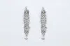 Avenue Chic Women's Chunky Bar Earrings In Silver In Metallic
