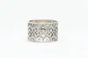 Avenue Chic Women's Filigree Heart Ring In Silver In Metallic