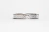 Avenue Chic Women's Genuine Leather Circle Hinge Bracelet In Silver In Silver