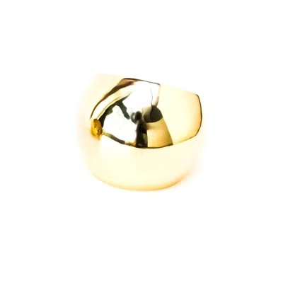 Avenue Chic Women's Globe Statement Cuff In Gold