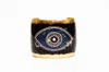 Avenue Chic Women's Gold Leaf Evil Eye Cuff In Gold