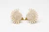 Avenue Chic Women's Half Sunburst Cuff Ring In Gold In Gold