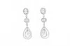 Avenue Chic Women's I Do Earrings In Silver In Metallic
