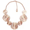 Avenue Chic Women's Julie Necklace In Rose Gold In Gold