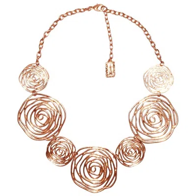 Avenue Chic Women's Julie Necklace In Rose Gold