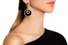 Avenue Chic Women's Love Earrings In Black In Black