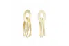 Avenue Chic Women's Multi Oval Stud Earrings In Gold In Gold