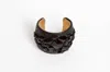 Avenue Chic Women's Python Cosmic Large Cuff In Black In Black