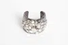 Avenue Chic Women's Python Cosmic Large Cuff In Silver In Metallic
