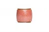 Avenue Chic Women's Python Zipper Cuff - Large In Pink In Pink
