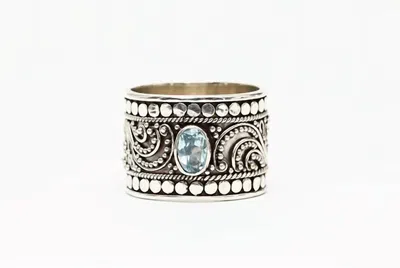 Avenue Chic Women's Royal Paisley Ring In Silver In Gold