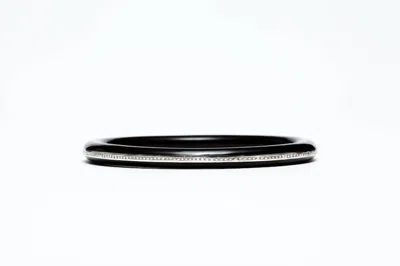 Avenue Chic Women's Skinny Bangle In Black