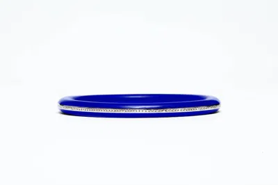 Avenue Chic Women's Skinny Bangle In Blue
