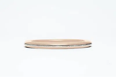 Avenue Chic Women's Skinny Bangle In Ivory In Metallic
