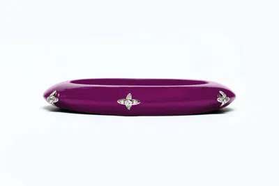 Avenue Chic Women's Starlet Bangle In Purple In Purple