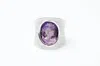 Avenue Chic Women's Steampunk Ring In Purple In Metallic