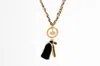 Avenue Chic Women's Tassel Bird Necklace In Gold In Gold