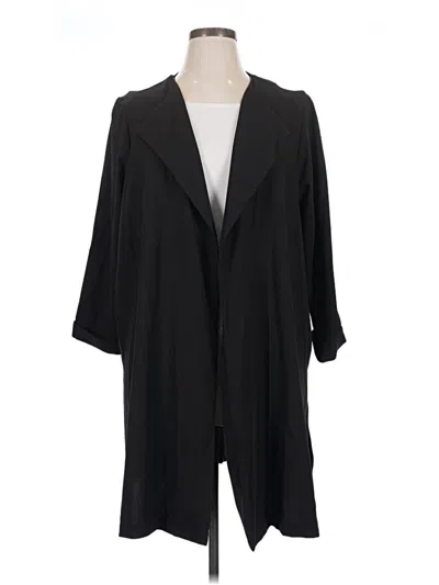 Pre-owned Avenue Coat In Black