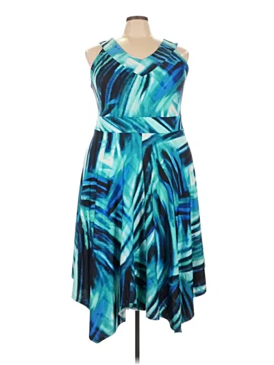 Pre-owned Avenue Cocktail Dress In Blue