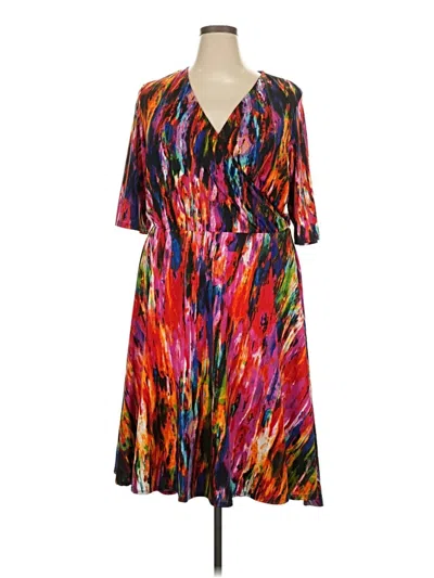 Pre-owned Avenue Cocktail Dress In Orange