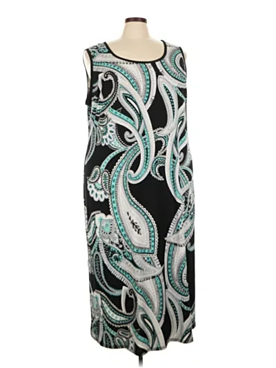 Pre-owned Avenue Cocktail Dress In Teal