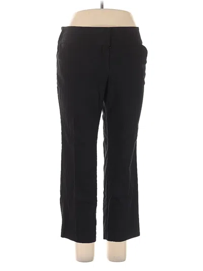 Pre-owned Avenue Dress Pants In Black