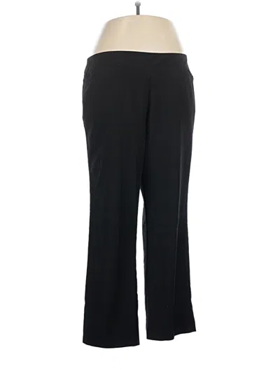 Pre-owned Avenue Dress Pants In Black