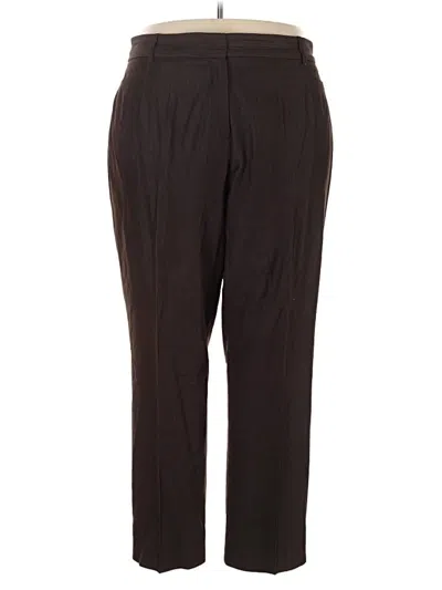 Pre-owned Avenue Dress Pants In Brown