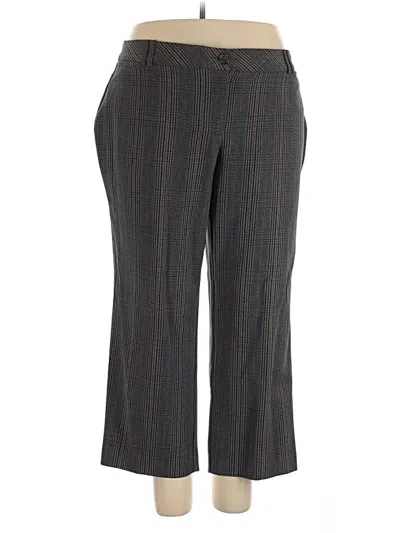 Pre-owned Avenue Dress Pants In Gray