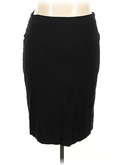 Pre-owned Avenue Formal Skirt In Black
