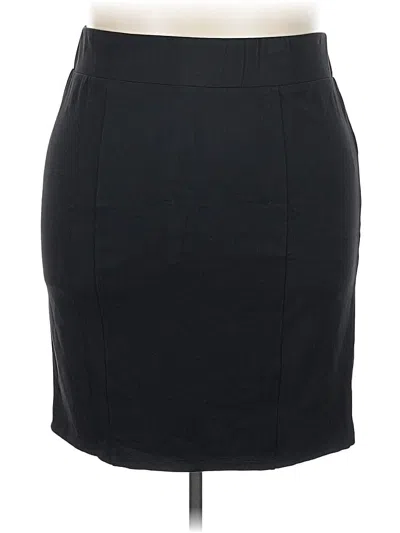 Pre-owned Avenue Formal Skirt In Black