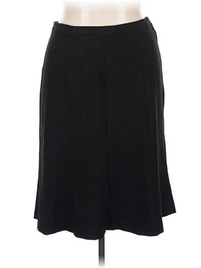 Pre-owned Avenue Formal Skirt In Black