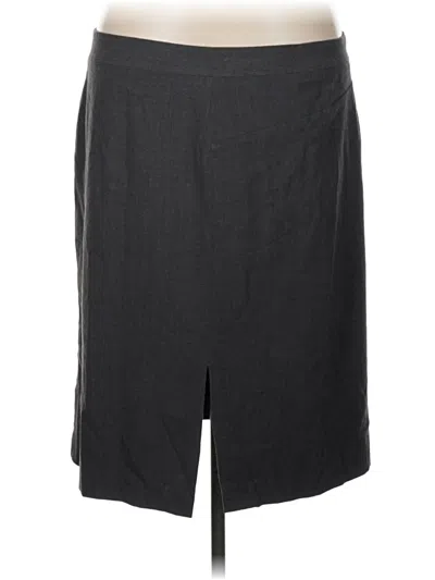 Pre-owned Avenue Formal Skirt In Gray