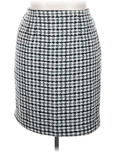 Pre-owned Avenue Formal Skirt In Gray