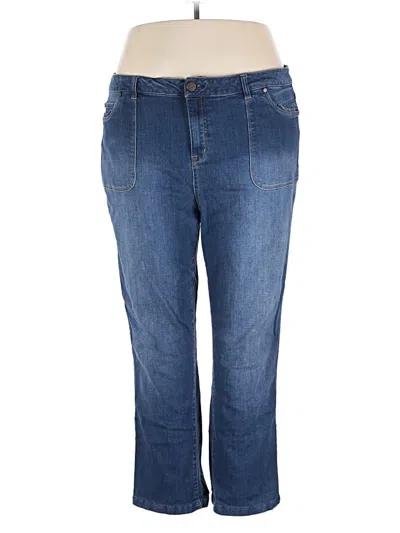 Pre-owned Avenue Jeans In Blue
