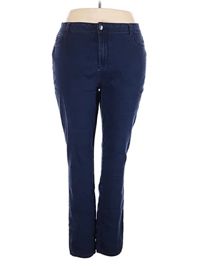 Pre-owned Avenue Jeans In Blue