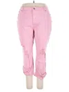 Avenue Jeans In Pink