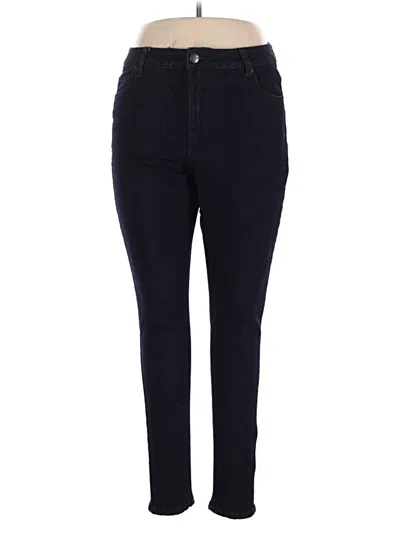 Pre-owned Avenue Jeggings In Blue