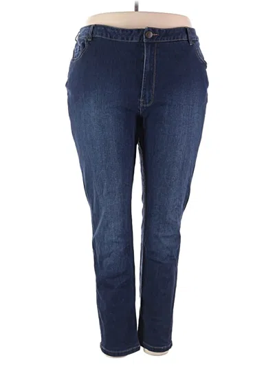 Pre-owned Avenue Jeggings In Blue
